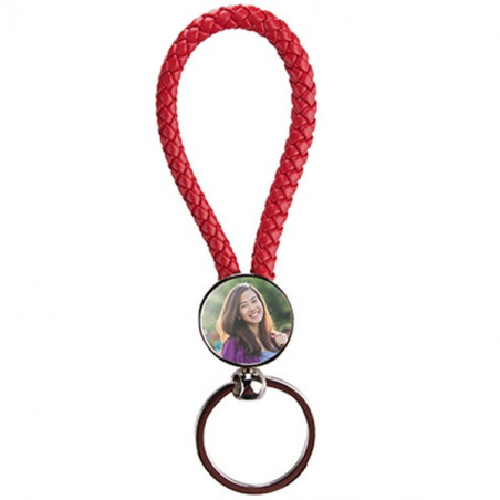 portachiavi rosso corda portachiavi rosso corda