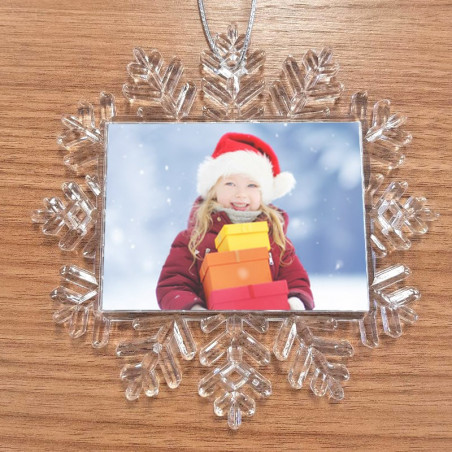 Flocon di Natale personalizzato Flocon di Natale personalizzato