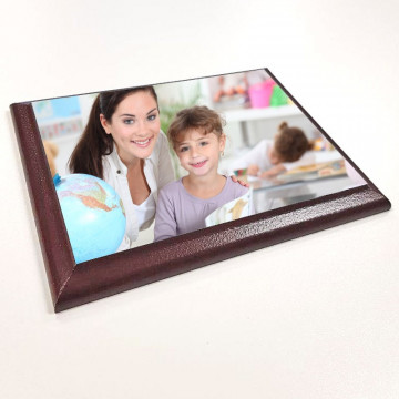 Portafoto personalizzato in legno di ciliegio