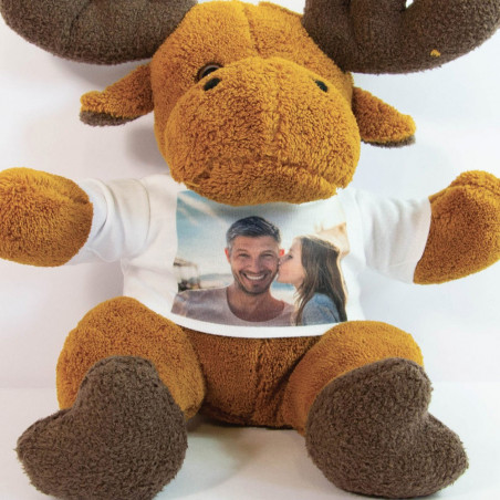 Elan personalizzato peluche t-shirt zoom Elan personalizzato peluche t-shirt zoom