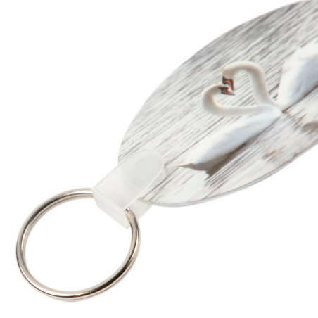 Porta chiave Ovale con 2 immagini Porta chiave Ovale con 2 immagini