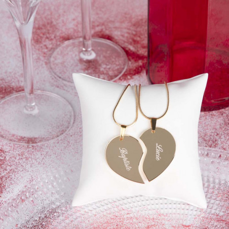 Collana con cuore in oro Collana con cuore in oro