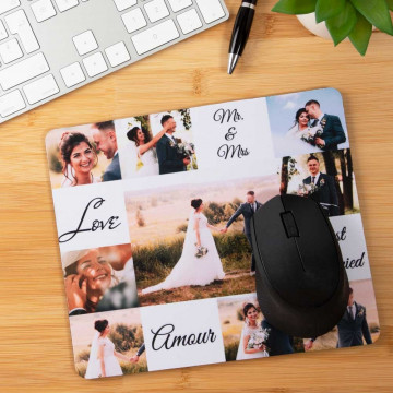 Tappetino per mouse collage foto | Tappeti personalizzati