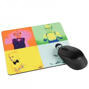Tappetino mouse Pop Art con foto personalizzata | Stampa HD