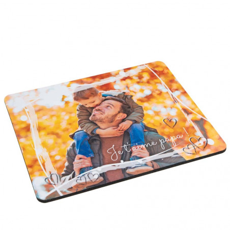 Mouse mat foto rettangolo cornice e cuore Mouse mat foto rettangolo cornice e cuore