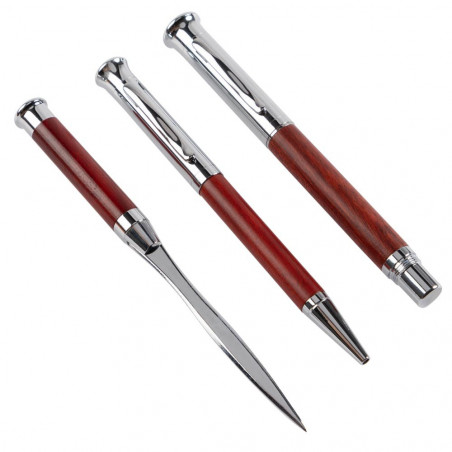 Set penna e carta tagliata deluxe personalizzato e inciso Set penna e carta tagliata deluxe personalizzato e inciso