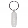 Portachiavi targa ovale forma inciso