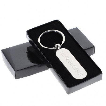 scatola portachiavi in forma ovale testo personalizzato e inciso scatola portachiavi in forma ovale testo personalizzato e inciso