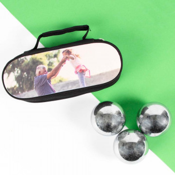 Borsa per palline da bocce personalizzata