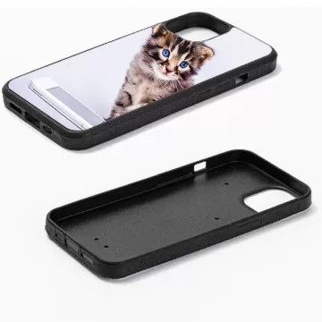 Cover iPhone 13 con foto personalizzata | Silicone nero
