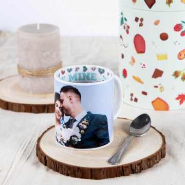 Tazza fotografica personalizzata Amore