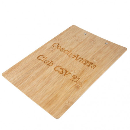 Clipboard legno personalizzazione incisione Clipboard legno personalizzazione incisione