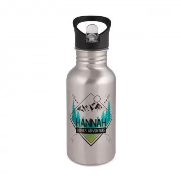 Gourde sport argento foto