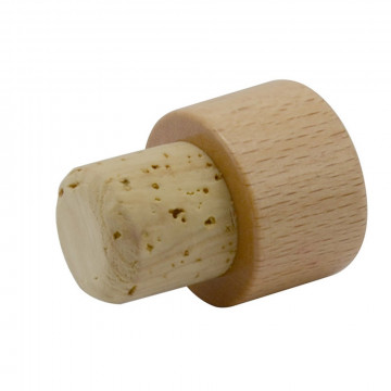Tappo di bottiglia in legno con foto