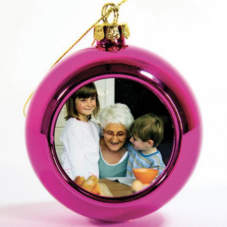 Ballo di Natale rosa personalizzato Ballo di Natale rosa personalizzato