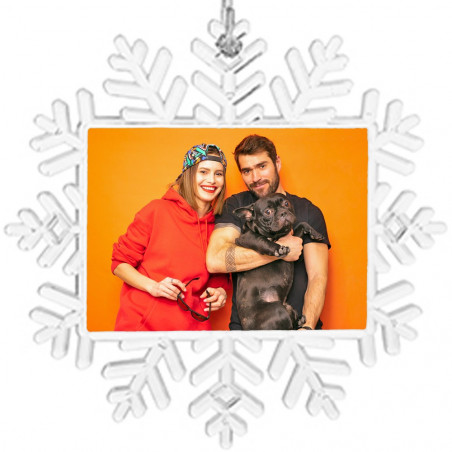 Foto Flocon di Natale personalizzato Foto Flocon di Natale personalizzato