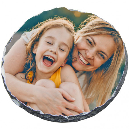 Sotto ardesia rotonda vetro foto Sotto ardesia rotonda vetro foto