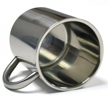 Tazzina da caffè in acciaio inox personalizzata