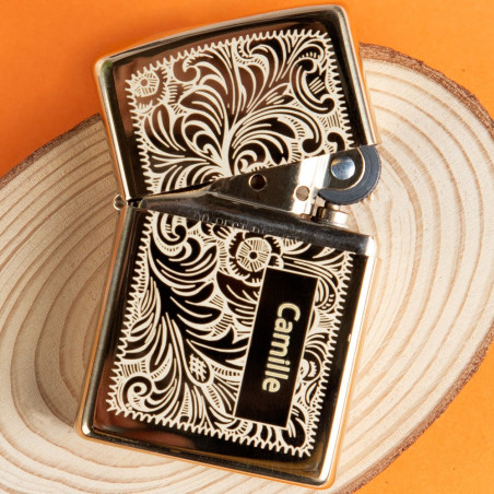 Briquet veneziano di Zippo personalizzato Briquet veneziano di Zippo personalizzato