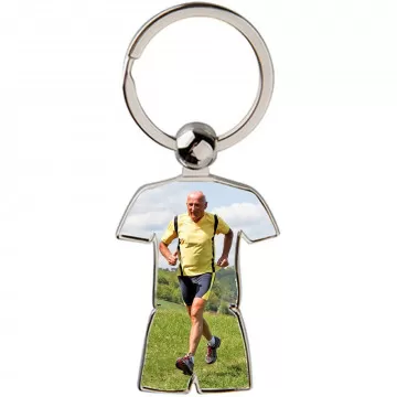 Portachiavi divisa sportiva personalizzato con foto