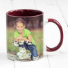 Mug bordeaux foto personalizzata
