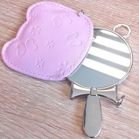 Tessuto specchio rosa orso personalizzato Tessuto specchio rosa orso personalizzato