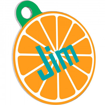 Targhetta rotonda personalizzata per animali