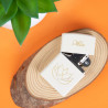 Accendino bianco Zippo inciso