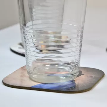 Sottobicchiere quadrato personalizzabile