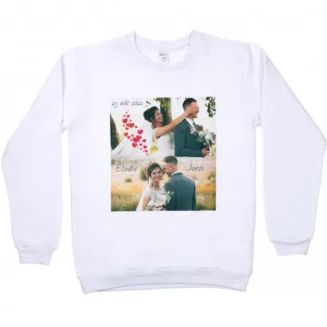 Felpa personalizzata con foto | Regalo originale da uomo