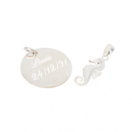 Ciondolo cava di mare personalizzabile Ciondolo cava di mare personalizzabile