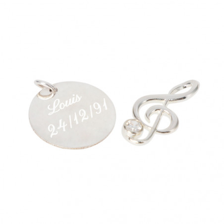 Pendente musicale personalizzabile Pendente musicale personalizzabile