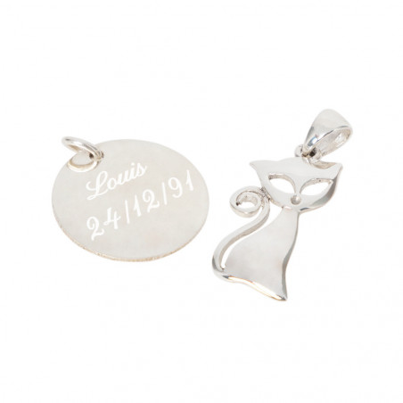 Ciondolo per gatti personalizzato Ciondolo per gatti personalizzato