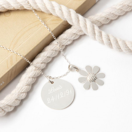 Ciondolo Marguerite personalizzato Ciondolo Marguerite personalizzato