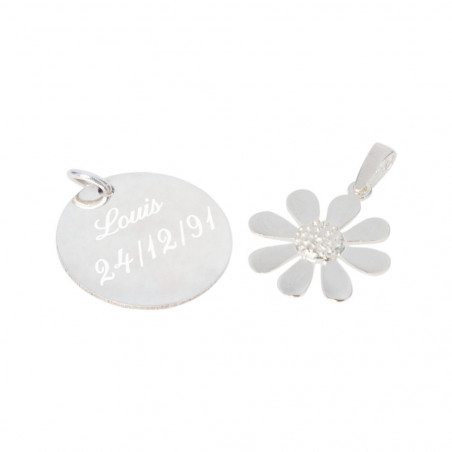 Ciondolo fiore d'argento Ciondolo fiore d'argento