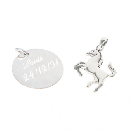Ciondolo cavallo da personalizzare Ciondolo cavallo da personalizzare
