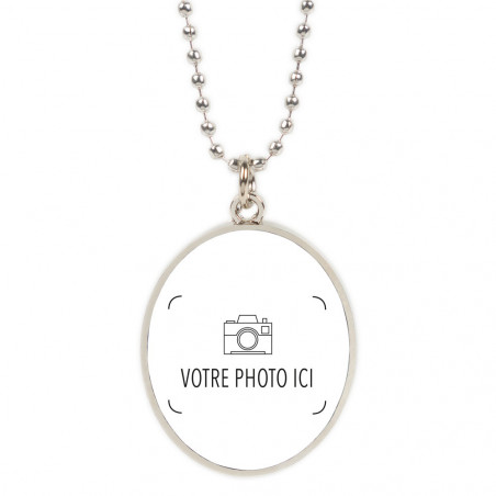 Collana ovale personalizzata