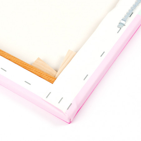 Tela pop art verso Tela pop art verso