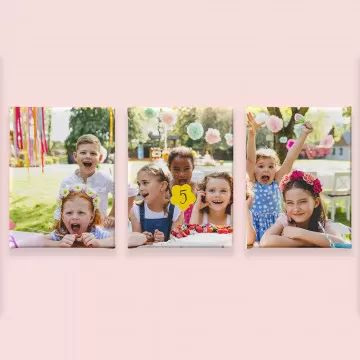 Pannello fotografico trittico in 3 parti