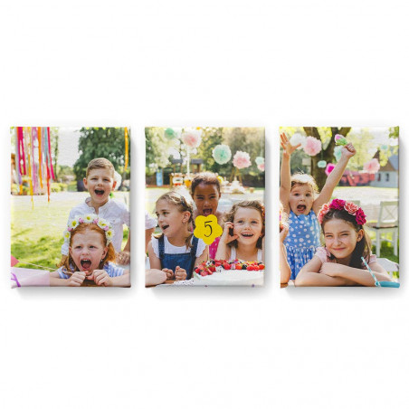 Personalizzato trittico pittura 3 foto Personalizzato trittico pittura 3 foto