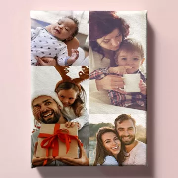 Tabella foto personalizzabile collage