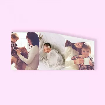 Poster foto personalizzabile collage in formato panoramico