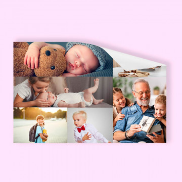 Poster HD Pele Mele personalizzato con le tue foto