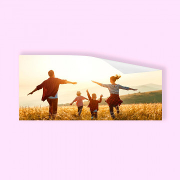 Poster HD personalizzato in formato panoramico