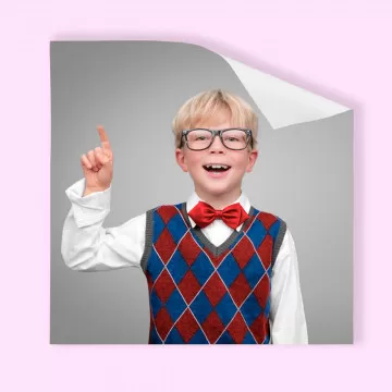 Poster quadrato personalizzato