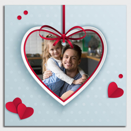 Poster del cuore personalizzato Poster del cuore personalizzato