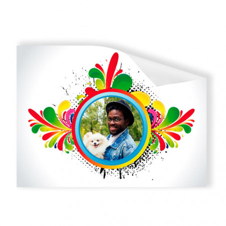 Poster astratto con foto Poster astratto con foto