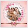 Poster cuore pastello con personalizzazione