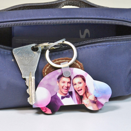 Portachiavi auto foto stampata Portachiavi auto foto stampata