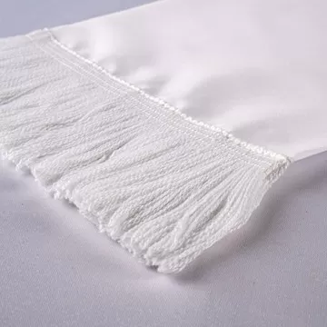 Sciarpa bianca personalizzabile 2 foto